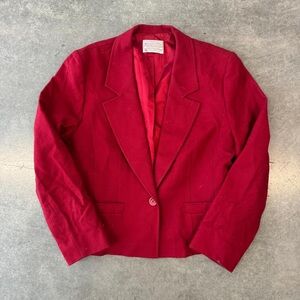 Pendleton Women's Vibrant Red Blazer